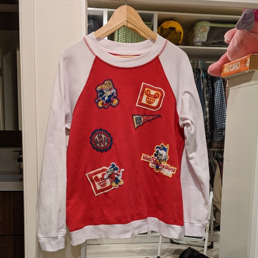 Vintage style 1971 Disneyland Long Sleeve Shirt XL